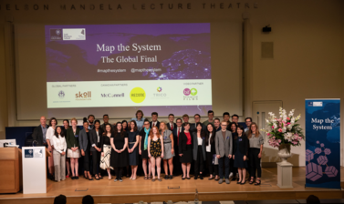 Educators, Teams and Judges of Map the System 2018 group photo